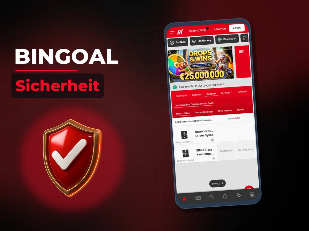 Bingoal - Sicherheit