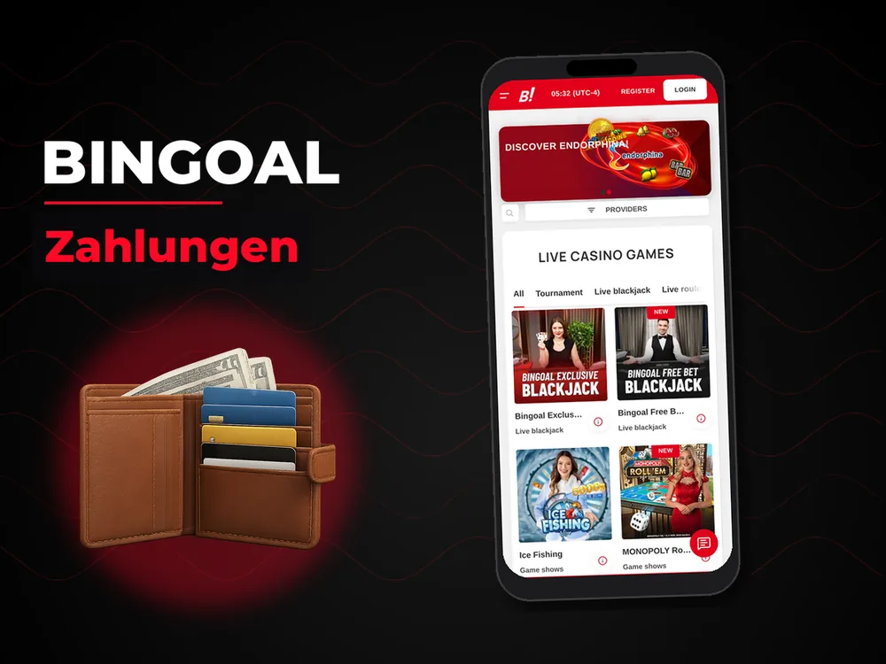 Bingoal - Zahlungen